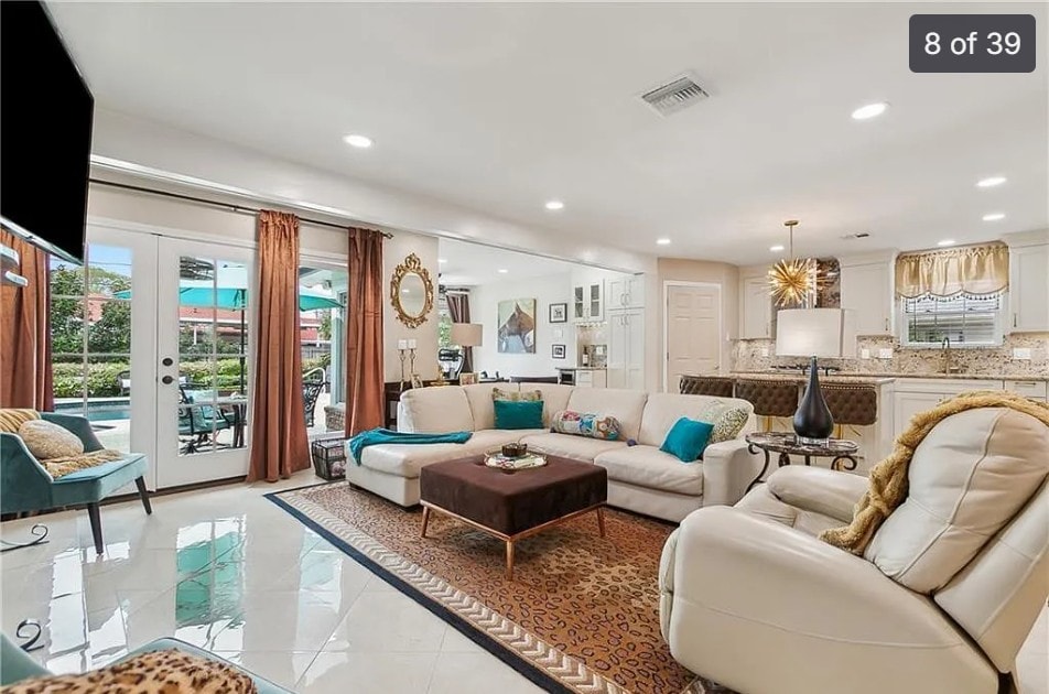 After — Cleveland Place Living Room