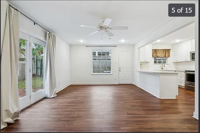 Before — Homer Street Living & Dining Room